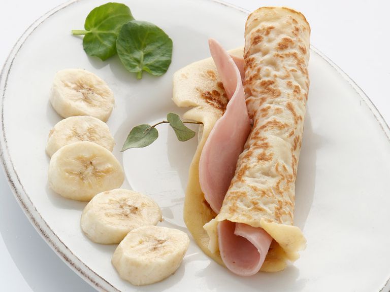 Crepas de jamón