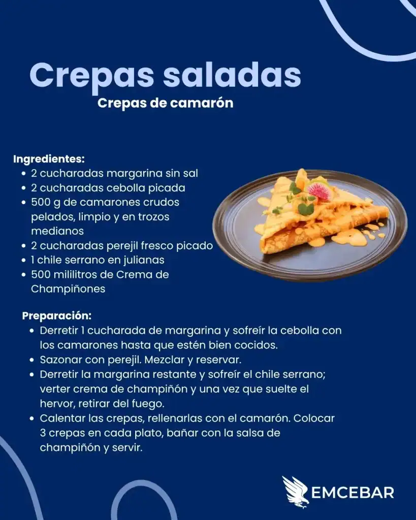 Crepas saladas