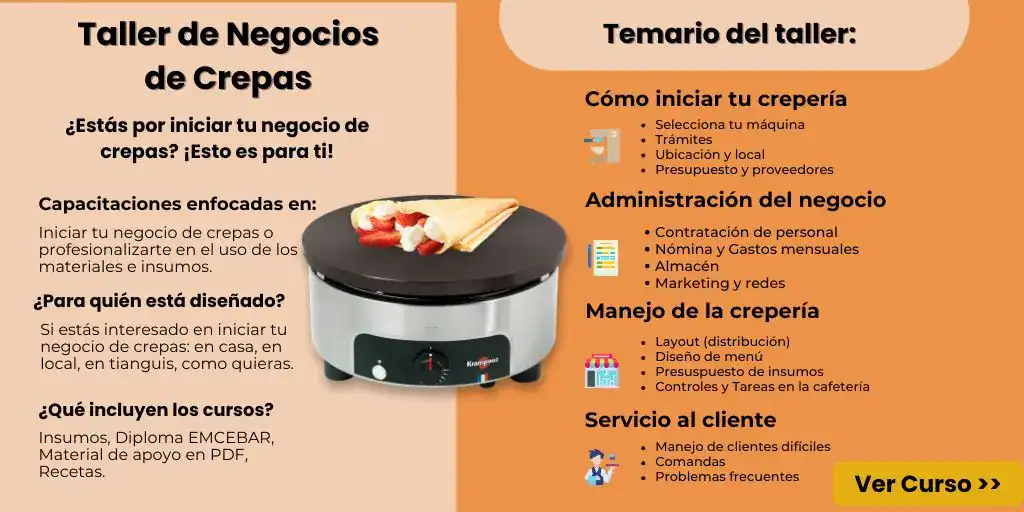 iniciar tu negocio de crepas